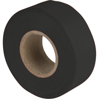 Flagging Tape, 1.2" W x 300' L, Black Rock Safety Industrial Ltd