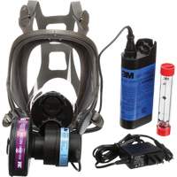 Appareils de protection respiratoire (APR) &agrave; &eacute;puration d'air motoris&eacute; port&eacute;s sur le visage Powerflow, Respirateur &agrave; masque, Pile NiCd Rock Safety Industrial Ltd