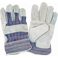 Standard-Duty Patch Palm Fitters Gloves, X-Large, Split Cowhide Palm, Cotton Inner Lining Rock Safety Industrial Ltd