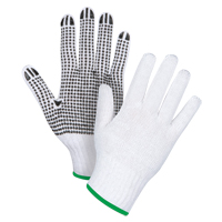 Dotted String Knit Gloves, Poly/Cotton, Single Sided, 7 Gauge, Medium Rock Safety Industrial Ltd