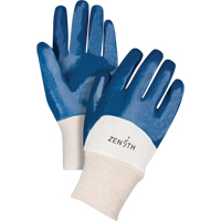 Gants &agrave; doublure interlock de poids moyen, 8/Moyen, R&ecirc;vetement Nitrile, Enveloppe en Coton Rock Safety Industrial Ltd