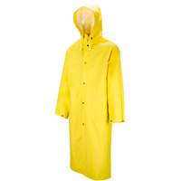 Tornado Long Coat, PVC, 5X-Large, Yellow Rock Safety Industrial Ltd