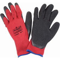 Coated Gloves, 9/Large, Rubber Latex Coating, 10 Gauge, Polyester/Cotton Shell Rock Safety Industrial Ltd