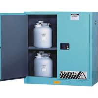 ChemCor&reg; Lined Acid/Corrosive Storage Cabinets, 30 gal., 43" x 44" x 18" Rock Safety Industrial Ltd