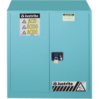 ChemCor&reg; Lined Acid/Corrosive Storage Cabinets, 30 gal., 43" x 44" x 18" Rock Safety Industrial Ltd