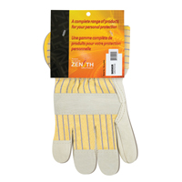 Standard-Duty Dry-Palm Fitters Gloves, Ladies, Grain Cowhide Palm, Cotton Inner Lining Rock Safety Industrial Ltd