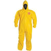 Hooded Coveralls, Tychem&reg; 2000, 3X-Large, Yellow Rock Safety Industrial Ltd