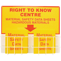 Pocket Style Center Boards, English, Binders Included Rock Safety Industrial Ltd