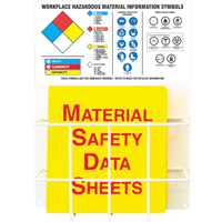 Haz-Mat Basket Style Centre Boards, English, Binders Included Rock Safety Industrial Ltd