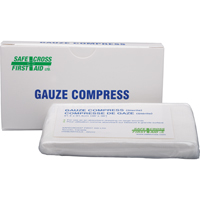 Gauze Compress, Pad, 36" L x 36" W, Sterile, Medical Device Class 1 Rock Safety Industrial Ltd