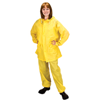 V&ecirc;tements imperm&eacute;ables RZ300, PVC, Petit, Jaune Rock Safety Industrial Ltd