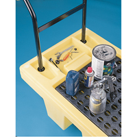 Poly-Spillcart Cart, 66.5" L x 29" W x 43.9" H, 57 US gal. Spill Cap. Rock Safety Industrial Ltd
