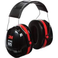 Peltor Optime 105 Series Earmuffs, Headband, 30 NRR dB Rock Safety Industrial Ltd