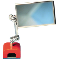 Inspection Mirror, Rectangular, 3-1/2" L x 2" W, Telescopic Rock Safety Industrial Ltd