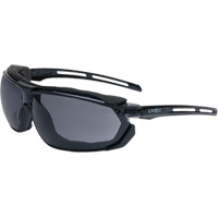 Lunettes de s&eacute;curit&eacute; &eacute;tanches Uvex Tirade, Lentille Grise/fum&eacute;e, Antibu&eacute;e, ANSI Z87+/R&eacute;pond ou surpasse la norme CSA Z94.3 Rock Safety Industrial Ltd