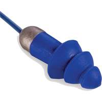 Bouchons d'oreille r&eacute;utilisables et d&eacute;tectable Rockets, Avec cordon, Taille unique, Vrac - &eacute;tui en plastique, NRR dB 27 Rock Safety Industrial Ltd