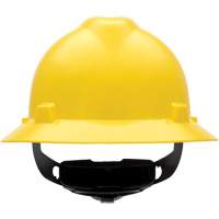 V-Gard&reg; Full Brim Hardhat, Meets CSA Type 1, Ratchet Suspension, Non-Vented Rock Safety Industrial Ltd