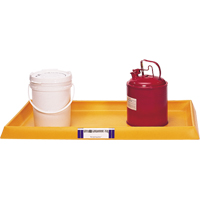 Ultra-Containment Tray&reg;, 54" L x 29.8" W x 3.5" H, 16.5 US gal. Spill Capacity Rock Safety Industrial Ltd