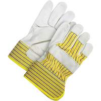 Classic Fitter Gloves, One Size, Grain Cowhide Palm, Fleece Inner Lining Rock Safety Industrial Ltd
