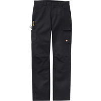 Performance Shop Pants, Canvas/Cotton/Polyester, Black, Size 30, 37 Inseam Rock Safety Industrial Ltd