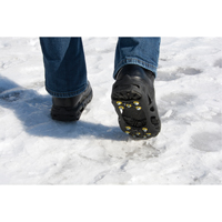 Heavy-Duty Anti-Slip Ice Cleats, Steel, Stud Traction, Medium Rock Safety Industrial Ltd