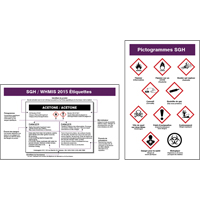 Cartes de portefeuille SIMDUT/SGH 2015 Rock Safety Industrial Ltd