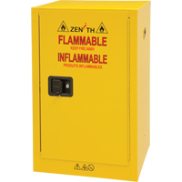 Armoire pour produits inflammables, 12 gal., 1 Porte(s), 23" La x 35" h x 18" p Rock Safety Industrial Ltd