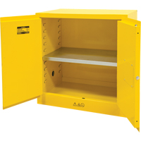 Armoire pour produits inflammables, 22 gal., 2 Porte(s), 35" La x 35" h x 22" p Rock Safety Industrial Ltd