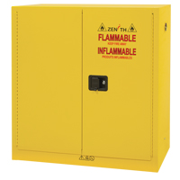 Armoire pour produits inflammables, 24 gal., 2 Porte(s), 43" La x 44" h x 12" p Rock Safety Industrial Ltd