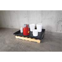 Ultra-Utility Trays&reg;, 36" L x 36" W x 4.75" H, 27 US gal. Spill Capacity Rock Safety Industrial Ltd