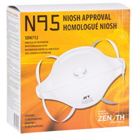 Respirateur contre les particules, N95, Certifi&eacute; NIOSH, Moyen/grand Rock Safety Industrial Ltd