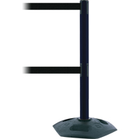 Poteau receveur robuste &agrave; ligne double, Hauteur de 38", Rouge Rock Safety Industrial Ltd