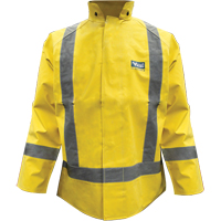 Veste de mineur Miner 49er, N&eacute;opr&egrave;ne, Moyen, Vert lime Rock Safety Industrial Ltd