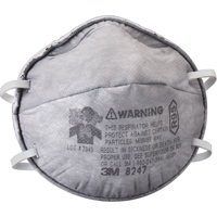 Respirateurs contre les particules 8247, R95, Certifi&eacute; NIOSH Rock Safety Industrial Ltd