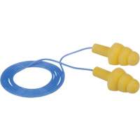 E-A-R Ultrafit Premolded Earplugs, Corded, Bulk - Polybag, 25 dB NRR, One-Size Rock Safety Industrial Ltd