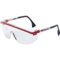 Lunettes de s&eacute;curit&eacute; Uvex Astrospec 3000 Ultra-Dura avec monture Patriot, Lentille Transparent, Anti-&eacute;gratignures, ANSI Z87+/R&eacute;pond ou surpasse la norme CSA Z94.3 Rock Safety Industrial Ltd
