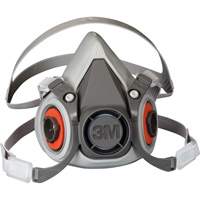 Respirateur r&eacute;utilisable &agrave; demi-masque s&eacute;rie 6000, Thermoplastique, Moyen Rock Safety Industrial Ltd
