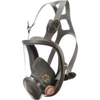 Respirateur r&eacute;utilisable &agrave; masque complet s&eacute;rie 6000, &eacute;lastom&egrave;re/Silicone/Thermoplastique, Moyen Rock Safety Industrial Ltd