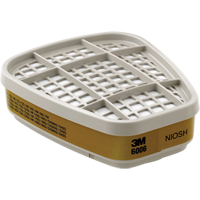 6000 Series Respirator Cartridges, Gas/Vapour Cartridge, Multi-Gas/Vapour Rock Safety Industrial Ltd
