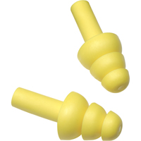 E-A-R Ultrafit Premolded Earplugs, Uncorded, Bulk - Polybag, 25 dB NRR, One-Size Rock Safety Industrial Ltd