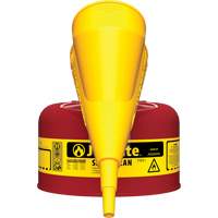 Safety Cans, Type I, Steel, 1 US gal., Red, FM Approved/UL/ULC Listed Rock Safety Industrial Ltd