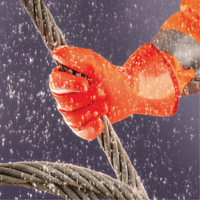 Gants Polar Grip 23-700, 9/Grand, R&ecirc;vetement PVC, Enveloppe en Nylon Rock Safety Industrial Ltd