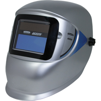 Masque de soudage FAA variable WH40, 3,77" lo x 1,65" la Champ de vision, Teinte 9 - 13, Argent Rock Safety Industrial Ltd