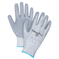 Gants &eacute;lastiques sans coutures r&eacute;sistants &agrave; la coupe, Taille T-Grand/10, Calibre 13, Rev&ecirc;tement Nitrile, Enveloppe en PEHP, ANSI/ISEA 105 niveau 2/EN 388 niveau 3 Rock Safety Industrial Ltd