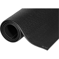 Tapis Comfort-King, Lisse, 3' x 4' x 3/8", Noir, &eacute;ponge Rock Safety Industrial Ltd
