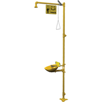 Combinaison de douche d'urgence & douche oculaire Halo Rock Safety Industrial Ltd
