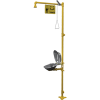Combinaison de douche d'urgence & douche oculaire Halo Rock Safety Industrial Ltd