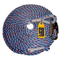 Corde de sauvetage avec mousqueton Rock Safety Industrial Ltd
