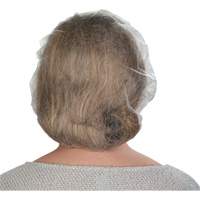 Bonnets bouffants non tiss&eacute;s, Polypropyl&egrave;ne, 21"/Grand, Blanc Rock Safety Industrial Ltd