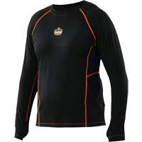 Long Sleeve Thermal Shirts, Men's, Medium, Black Rock Safety Industrial Ltd